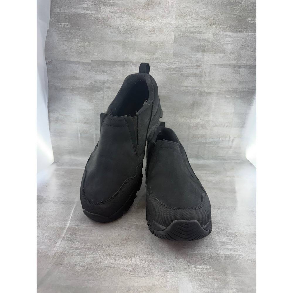 Merrell Coldpack 2 Tall Moc Waterproof Black Vibram Arctic Grip Shoes Men Sz 13